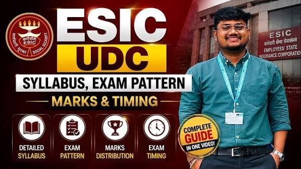 ESIC UDC Syllabus 2026 and Exam Pattern