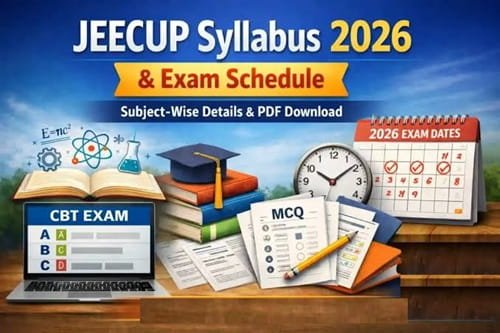 JEECUP Syllabus 2026 and Exam Pattern