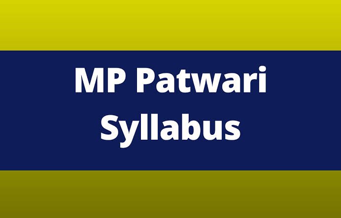 MP Patwari Syllabus 2026 and Exam Pattern